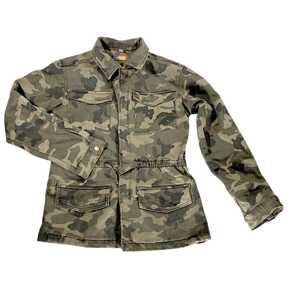 DL1961 Jacket Teen Girl L Camo Military Army Utility Y2K Hip Hop Urban ROCCO
